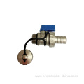 Brass ball valve with Chain